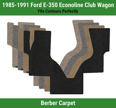 Alfombra de primera fila Lloyd Berber para Ford E-350 Econoline Club Wagon 1985-1991  Foto 1 de 4