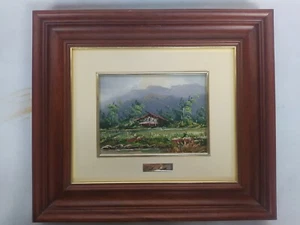 Óleo Original L. Serralta - Pintura Enmarcada Pequeño Tamaño - Imagen 1 de 5