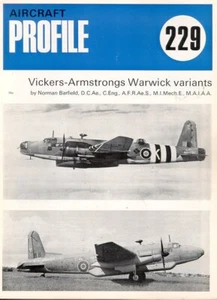 FLUGZEUGPROFIL 229 BLAU WW2 VICKERS ARMSTRONG WARWICK KÜSTENKOMMANDO ASR TRAN - Bild 1 von 3