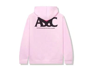 Anti Social Social Club Negative Space Hoodie Pink - Picture 1 of 6