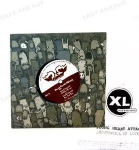 Young Heart Attack - Mouthful Of Love UK 7in 2002 + Insert ' - Picture 1 of 1