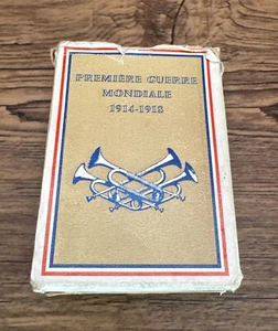 PREMIERE GUERRE MONDIAL VINTAGE CARDS 1914-1918 Playing Cards 54 cards FRENCH - Picture 1 of 6