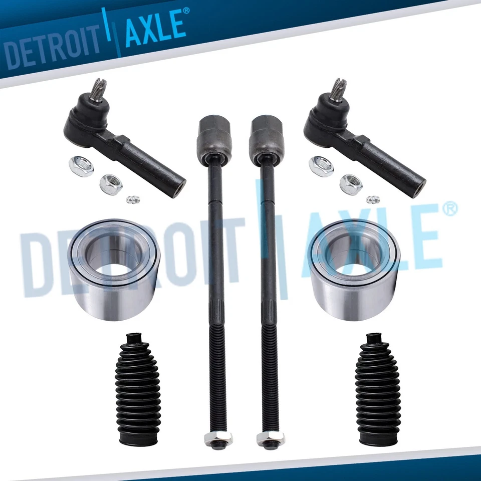 Kit de varilla de amarre de cojinete de rueda delantera de 8 piezas para Nissan Quest Mercury Villager 1993-2002 Foto 1 de 4