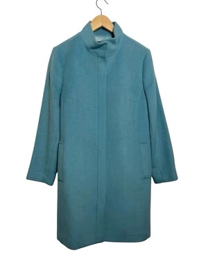 Talbots  Women  Size 12 Winter Wool Blend Dress Fully Lined Coat Jacket Blue - Image 1 of 4