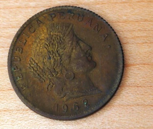 1962 Peru 20 Centavos - Picture 1 of 2