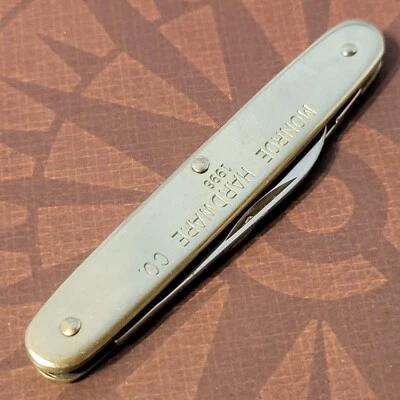 Cuchillo Camillus Nueva York EE. UU. Pluma de dos hojas 1996 Monroes Hardware Foto 1 de 4