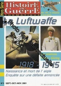 Histoire Guerra Hs N º 3 Fuera de La Série 2001 - La Luftwaffe 1918-1945 - Imagen 1 de 1
