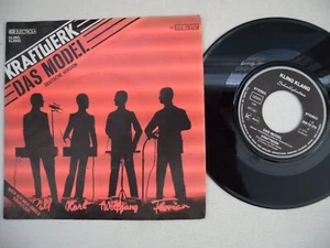Vinyl 7" Single Kraftwerk Das Model Kling Klang ex++ - Bild 1 von 2