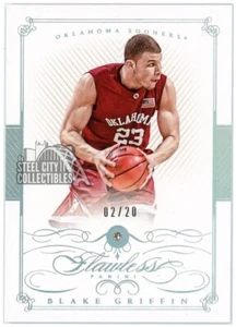 Blake Griffin 2015-16 Panini National Treasures Collegiate Flawless Diamond 2/20 - Picture 1 of 2