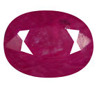 1.42 ct Pretty Oval Shape (8 x 6 mm) Red Sapphire Natural Gemstone