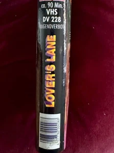 VHS Film Lover’s Lane von Dino Vision, Rarität, Neuwertig, mit Original-Hülle, - Bild 1 von 6