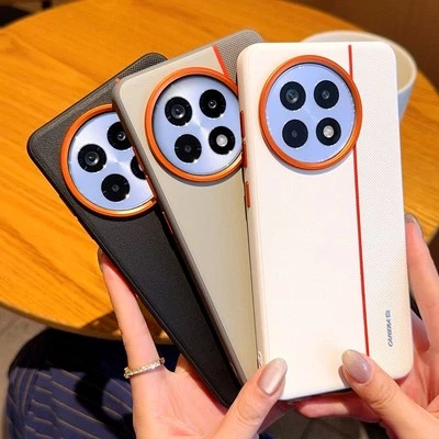 For OnePlus 13R, Luxury Shockproof PU Leather Hybrid Fashion Phone Case Cover - Image 1 of 4