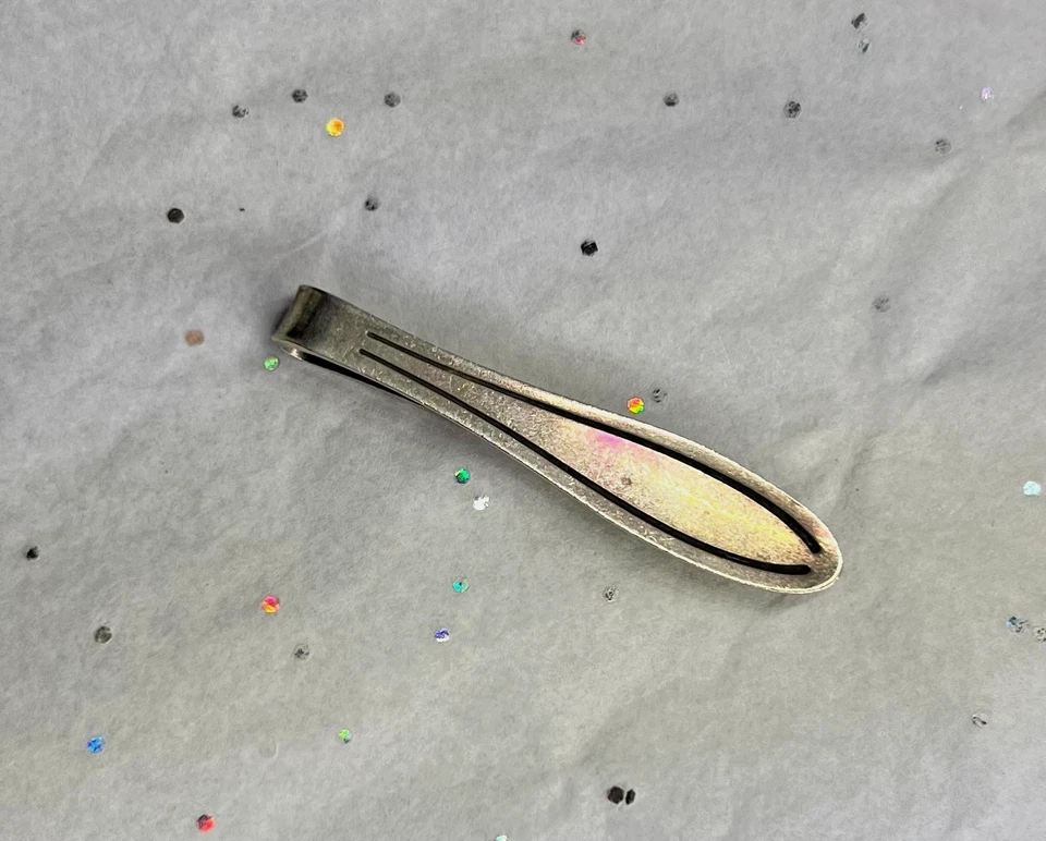 Винтажный GEORG JENSEN Дании серебро галстук бар/зажим/застежка-#75B - Изображение 1 из 4