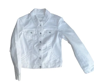 Giacca jeans donna Casa Bianca mercato nero denim tasca colletto bottoni taglia 6 - Foto 1 di 5