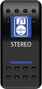 Moose Stereo Rocker Switch - Picture 1 of 1