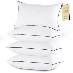 Kissen King Size 4er Set, kühlende und stützende Bettkissen mit Super Sof... - Bild 1 von 8