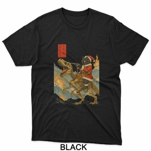 Schwarze Katze verkleidet als Weihnachtsmann hält eine Waffe T-Shirt - Bild 1 von 9