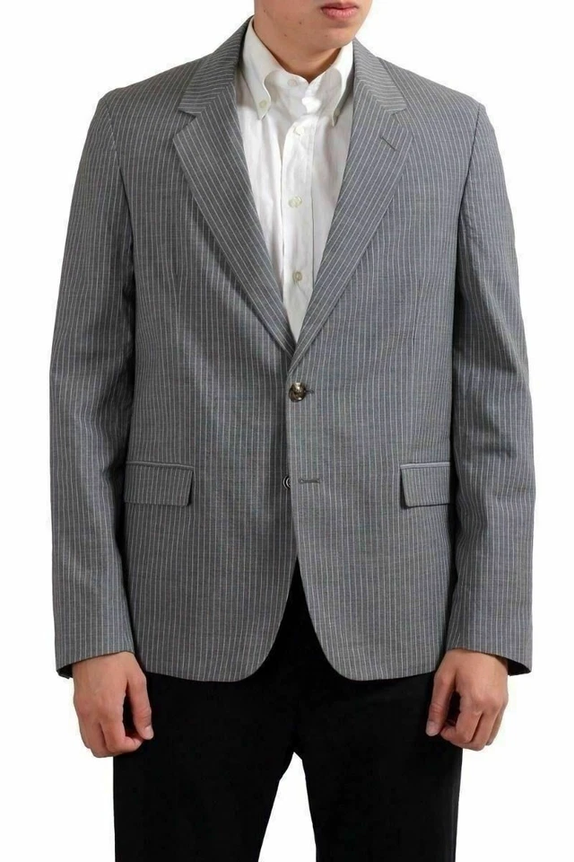 Blazer Abrigo Deportivo Maison Martin Margiela Para Hombre Lana Rayas EE. UU. 38 IT 48 Foto 1 de 4