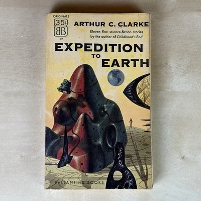 EXPEDITION TO EARTH by Arthur C Clarke Ballantine 1953 1st Paperback ed. Nice! - Image 1 of 4
