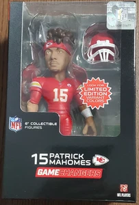 NFL Excite GameChangers Serie 1 Patrick Mahomes 6" Vinilo Figura Coleccionable NUEVO - Imagen 1 de 8