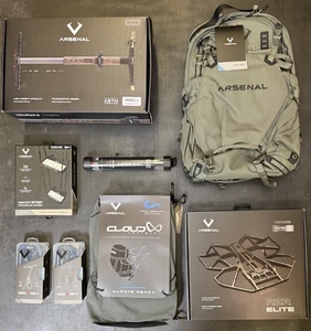 Hunt Arsenal Cloud Infinity X20 Agile RZR Elite Saddle Package Staff Choice New - Picture 1 of 2