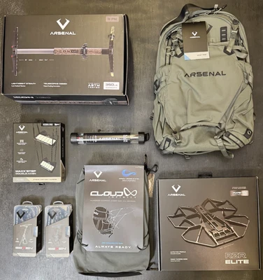 Hunt Arsenal Cloud Infinity X20 Agile RZR Elite Saddle Package Staff Choice New - Image 1 of 2