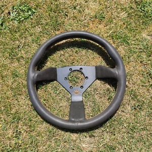 Genuine Personal Grinta 350mm Suede Steering Wheel | Nardi | Momo | Neo Grinta - Picture 1 of 9