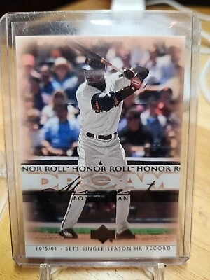 2002 UPPER DECK HONOR ROLL #54 BARRY BONDS SAN FRANCISCO GIANTS - Image 1 of 2