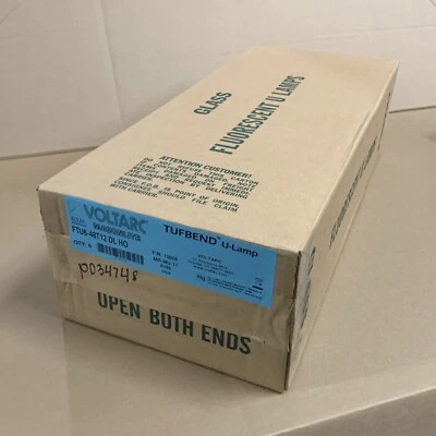 (6-Pack) Voltarc FTU6-48T12/DL/HO Fluorescent U Lamp Light 60W 13008 Daylight - Image 1 of 4