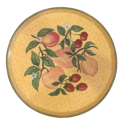 PLATO DE PASTEL LIMOGES FRANCE PHILIPPE DESHOULIERES V&A MUSEUM KENSINGTON GARDENS  Foto 1 de 4