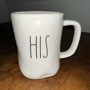 Rae Dunn HIS Coffee Tea Mug Cup Father’s Day Gift - Picture 1 of 6