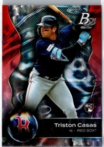2023 Bowman Platinum TRISTON CASAS (RC) #51 Ice Pattern Foil RED SOX - Picture 1 of 2