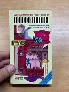 1990 "THE POCKET GUIDE TO LONDON THEATRE" THEATRE FLOORS etc PLAN PB BOOK (P2) - Imagen 1 de 17