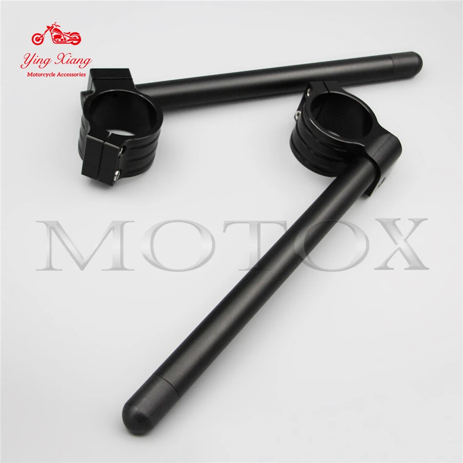 Motorcycle Clip-Ons Fork Handlebars Fit For YAMAHA YZF R1 R6 Fazer FZ1N MT01 - Image 1 of 4