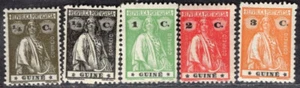 SELLO GUINEA PORTUGAL 1921/6 Sc. # 160/2, 164 Y 167 MNH PERF: 12x11 CERES - Imagen 1 de 2