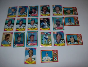 Vintage Gardners Milwaukee Brewers Baseballkarten, 1980er Jahre Lot (20) - Bild 1 von 17