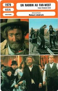 KINOKARTE: EIN RABBINER IM WILDEN WESTEN - Wilder,Ford,Aldrich 1979 The Frisco Kid - Bild 1 von 1