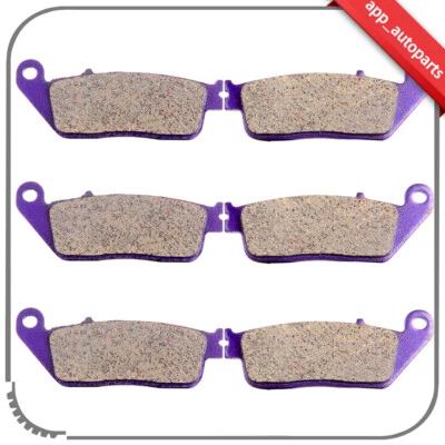 Pastillas de freno delanteras y traseras de fibra de carbono para Triumph Tiger 1999-2001 2002 2003 2004 Foto 1 de 4