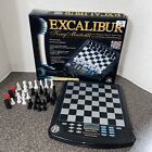 Excalibur Kingmaster III Electronic Chess Checkers Set In Box Tested Computer