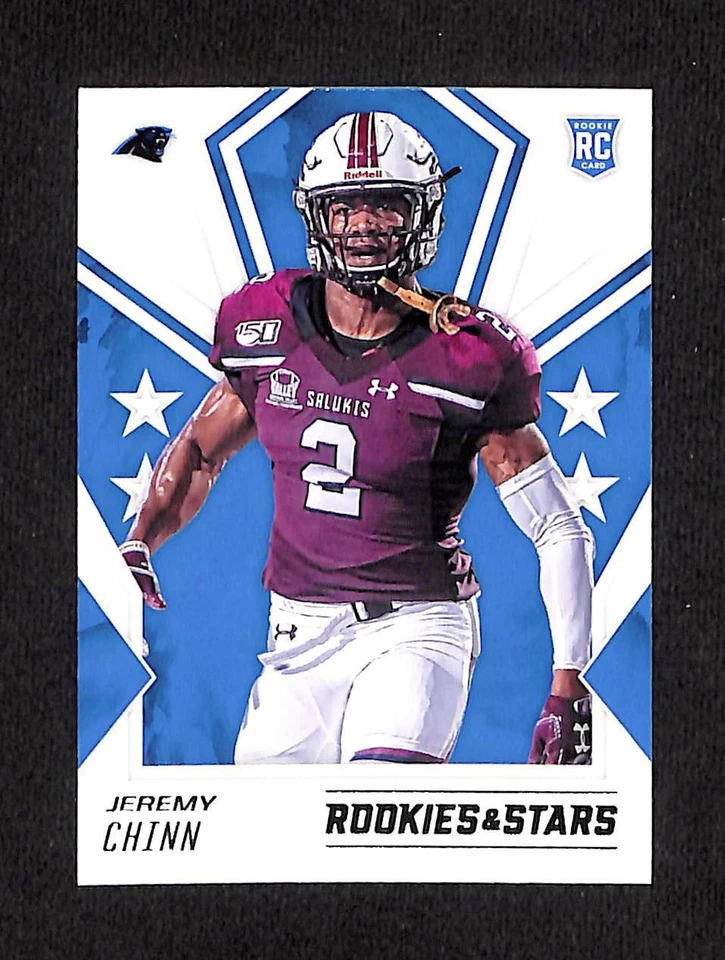 Jeremy Chinn 2020 Rookies & Stars Rookie Card #192; Southern Illinois, Carolina  - Image 1 of 1