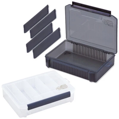 MEIHO Versus VS-3020 NDDM schwarz-klar | weiß-klar Köderbox Tackle Box Zubehör