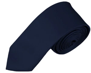 NYFASHION101® Manzini Neckwear® Boys' Kids' Children's Solid Color 48" Neck Tie - Picture 1 of 44