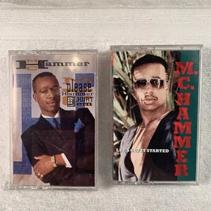 M.C. Hammer- Lets Get It Started & Please Hammer Don’t Hurtem Cassette, 1988 Lot - Picture 1 of 9