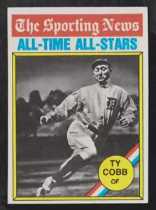 Topps béisbol 1976 #349 Ty Cobb casi nuevo *** envío gratuito *** - Imagen 1 de 1