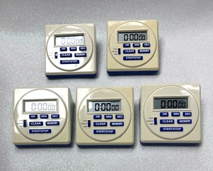 5 Pcs TRACEABLE Fisher  Scientific Single-Channel Digital Lab-Top Alarm Timer - Picture 1 of 5