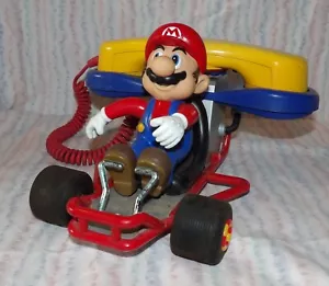 VINTAGE 2002 Nintendo Mario Kart Corded Telephone~ For Parts - Picture 1 of 13