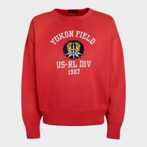 Polo Ralph Lauren Vintage Fit Long Sleeve Crewneck Fleece Graphic Sweatshirt XXL - Picture 1 of 16