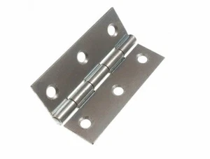 Nuovo 240 X Porta Cerniere BZP Acciaio Zincato 75mm (7.6cm) - Onestopdiy - Foto 1 di 1
