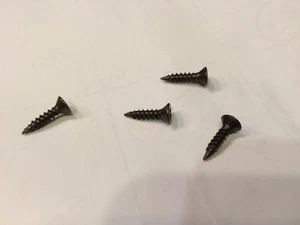 Flachkopf Kreuzschlitz #6 x 3/4" Holzschrauben Antik Messing / Bronze 50 Stück Posten - Bild 1 von 1