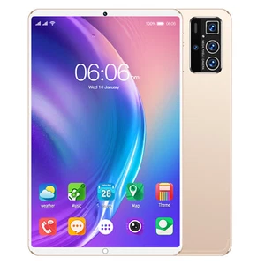 2025 Tablet PC Pro14 Android 10 10'' 4+64GB 8000mAh 8 Core Wifi Dual Camera - Picture 1 of 24